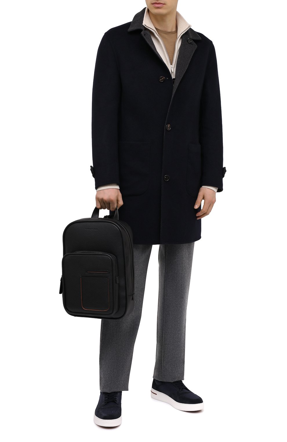 Кожаный рюкзак ZEGNA, арт. C1707W-LHDAI, фото 2