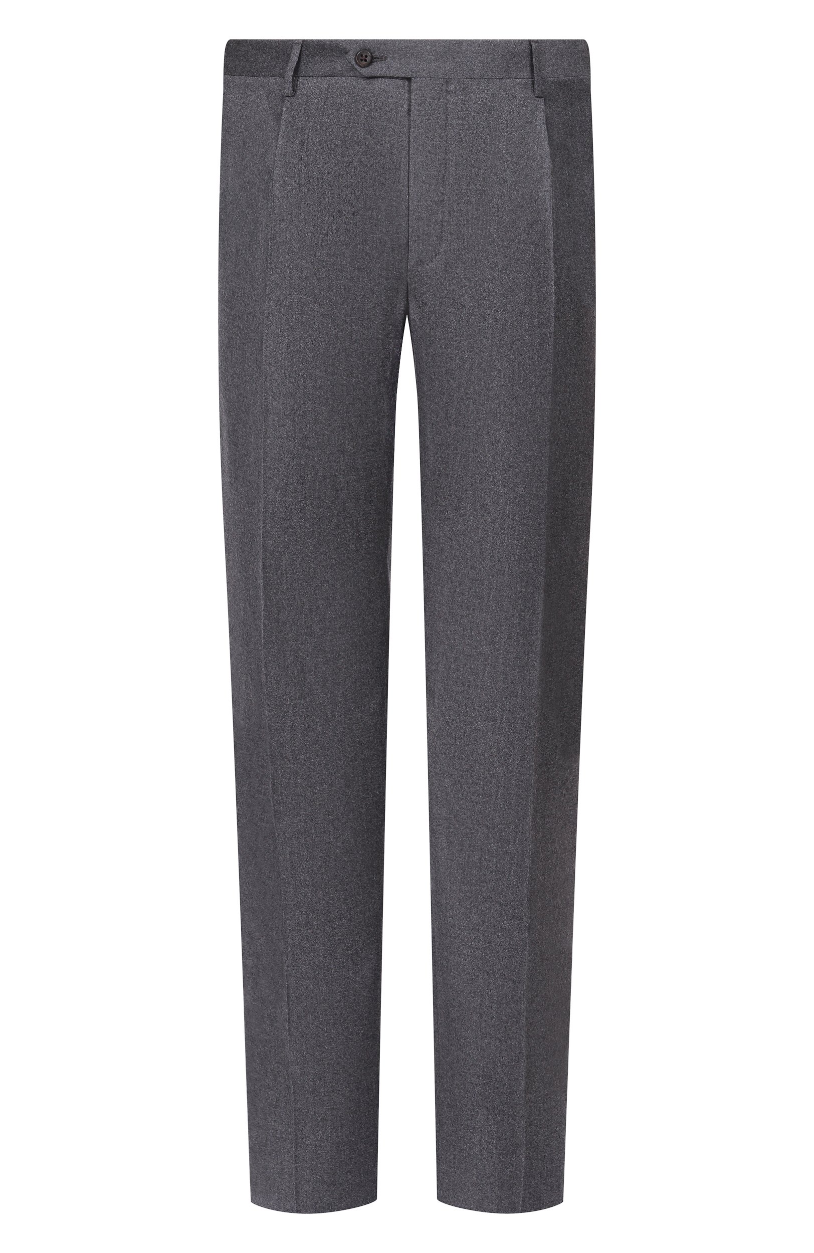 Шерстяные брюки CORNELIANI темно-серого цвета по цене 56450 руб., арт. 285B03/2A18581, фото 1 Шерстяные брюки CORNELIANI, арт. 285B03/2A18581, фото 1