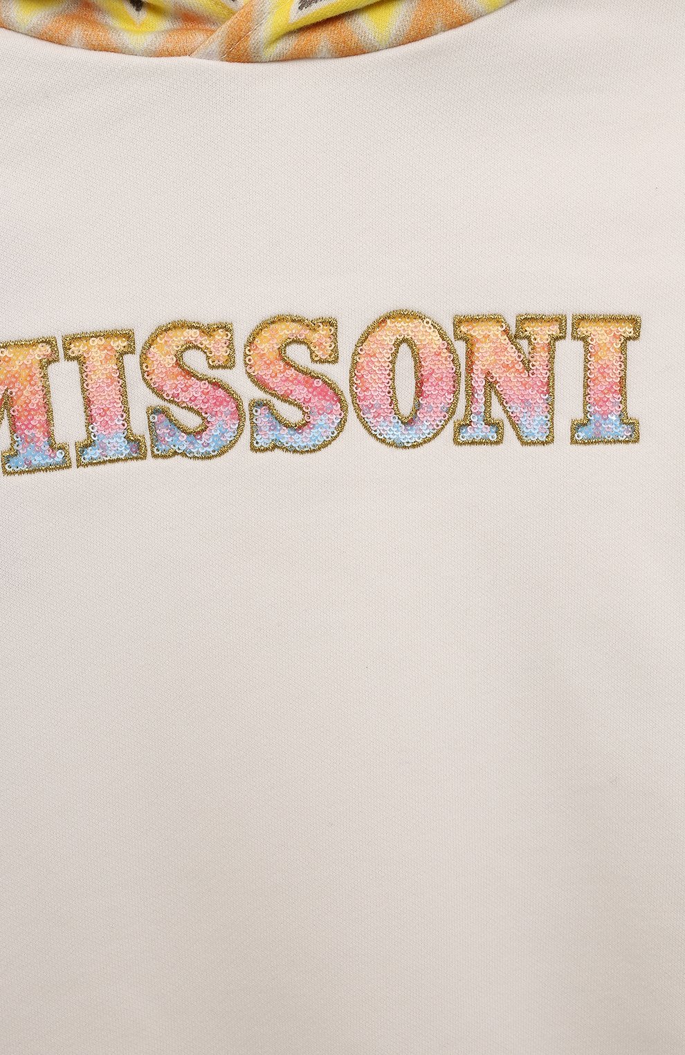 Хлопковое худи MISSONI, арт. MV4A20/F0188/12-16, фото 3
