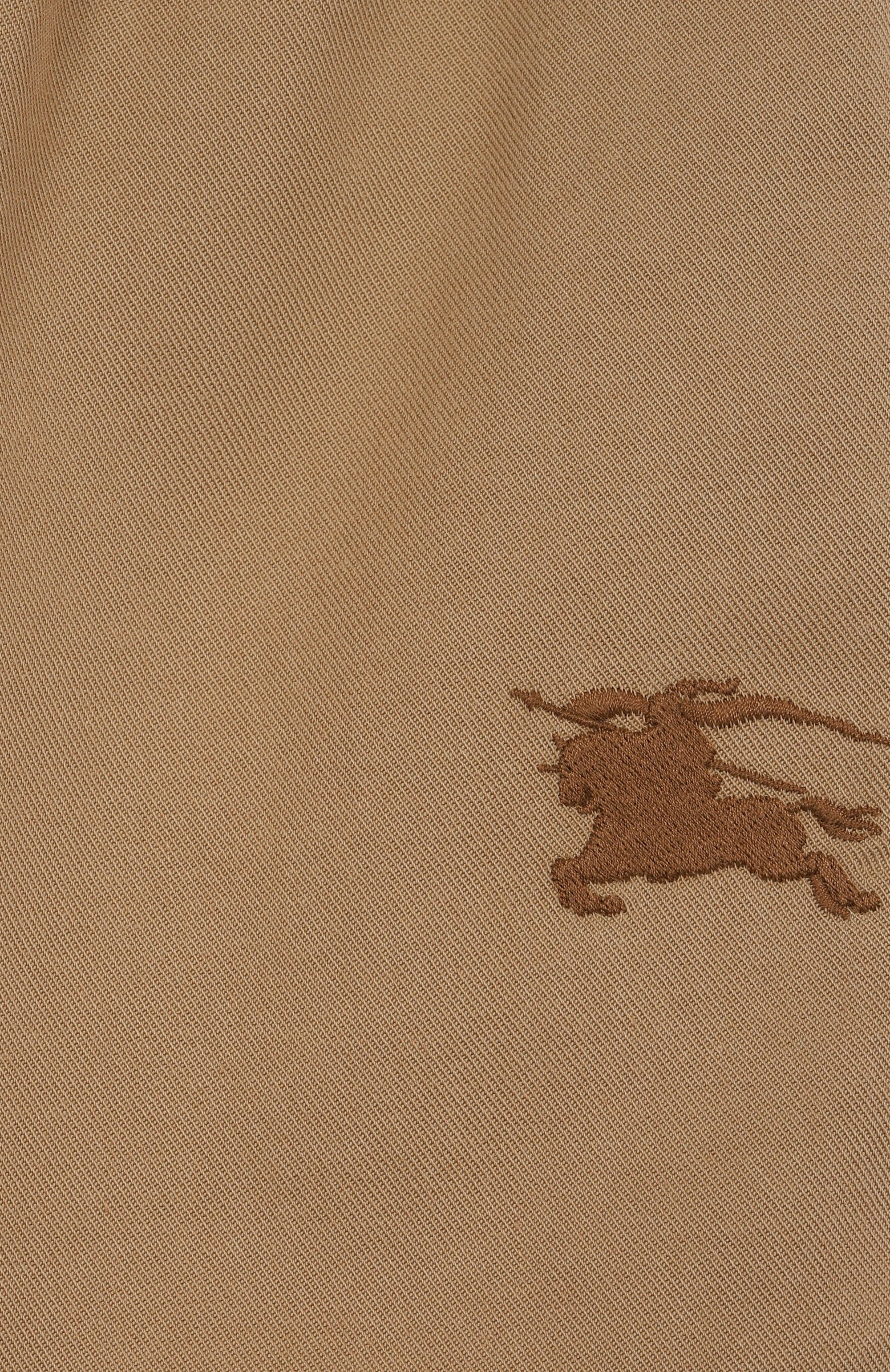 Брюки из лиоцелла и хлопка BURBERRY, арт. 8107999, фото 3