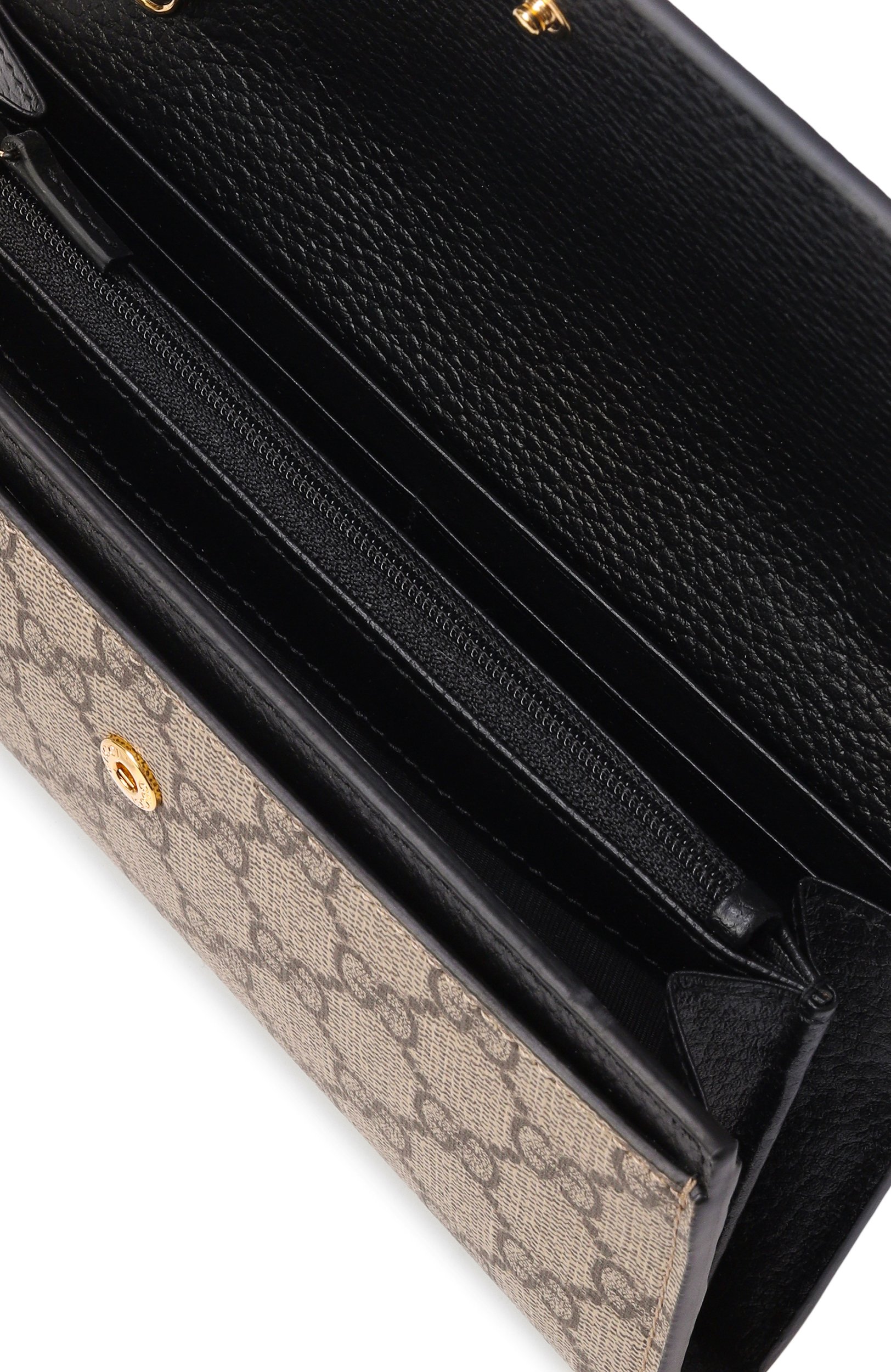 Кожаный кошелек на цепочке petite marmont GUCCI, арт. 546585/17WAG, фото 6