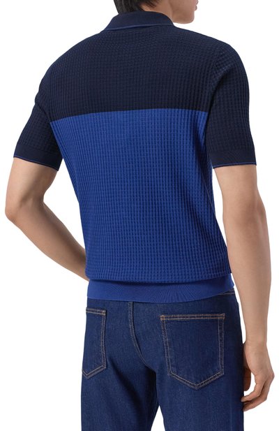 Поло из хлопка и шелка ZILLI, арт. KZP002M0107VFSTR0_001, фото 4