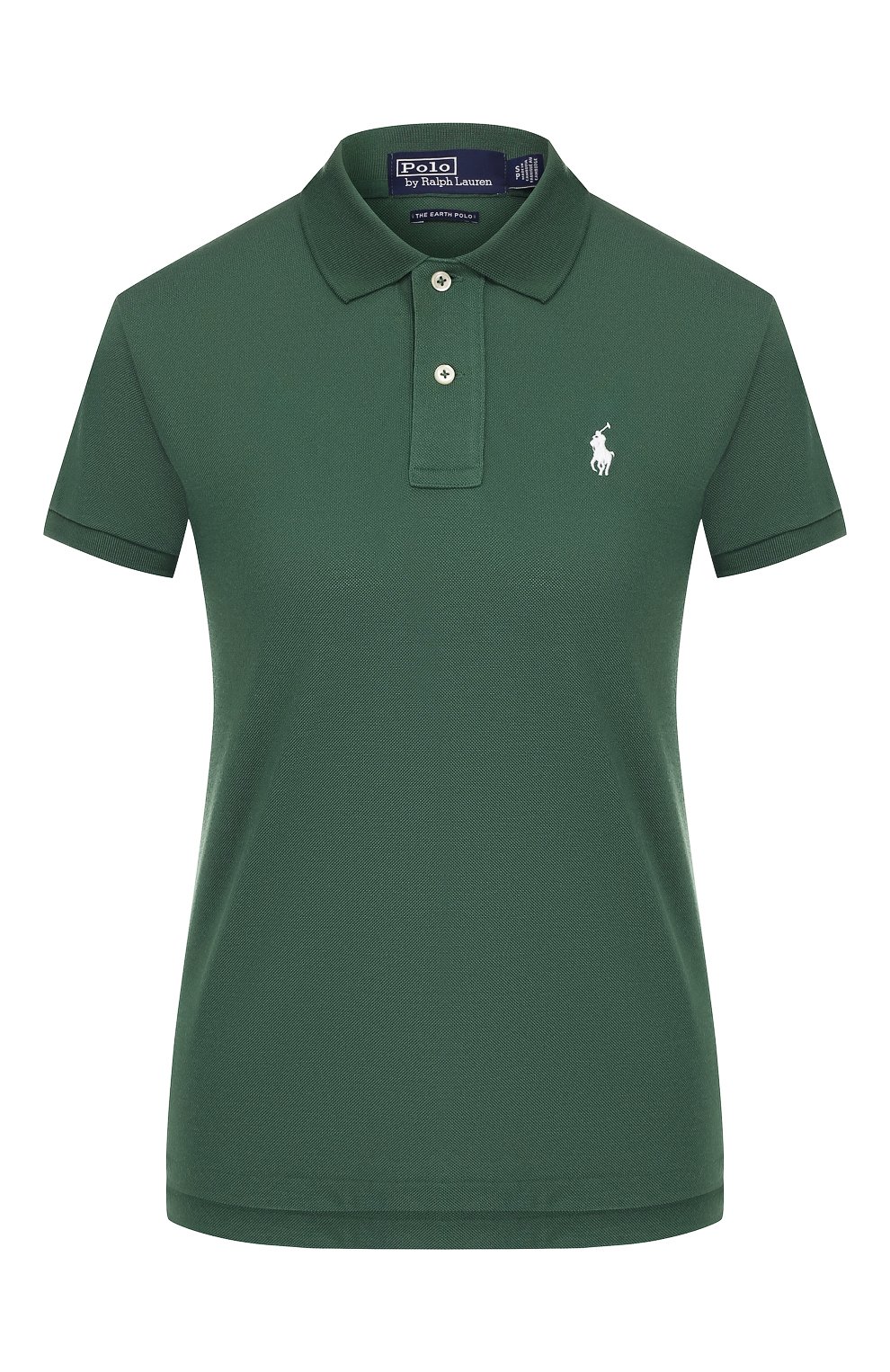 Поло POLO RALPH LAUREN зеленого цвета по цене 13200 руб., арт. 211752594, фото 1 Поло POLO RALPH LAUREN, арт. 211752594, фото 1