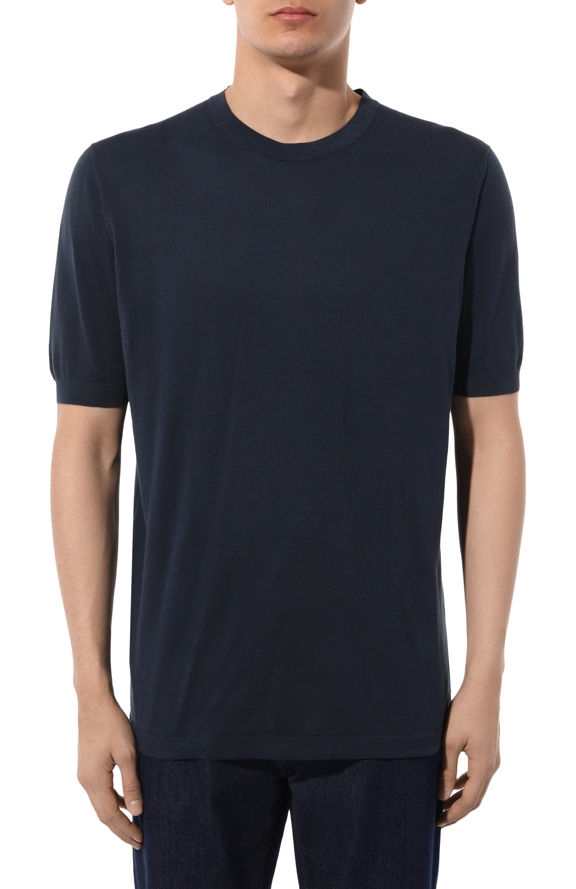 Хлопковый джемпер KITON, арт. UMK04416, фото 3