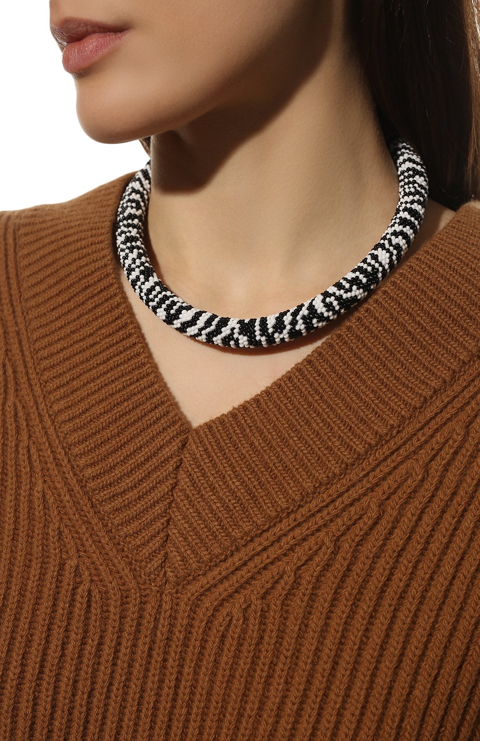 Колье зебра HIAYNDERFYT, арт. 1-5ZBRBG, фото 2