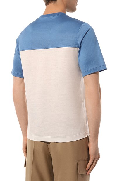 Хлопковая футболка ZILLI, арт. TSR02NM0110VZL0T1M, фото 4