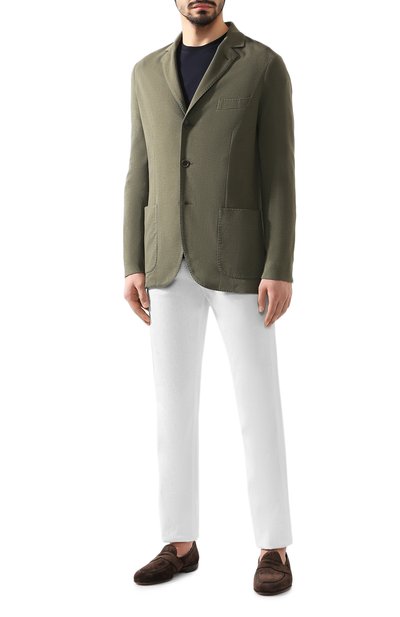 Пиджак из хлопка и шелка LORO PIANA, арт. FAE8388, фото 2