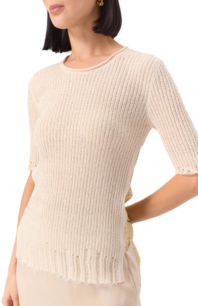 Пуловер из хлопка и шелка UMA WANG, арт. UK7163_, фото 5