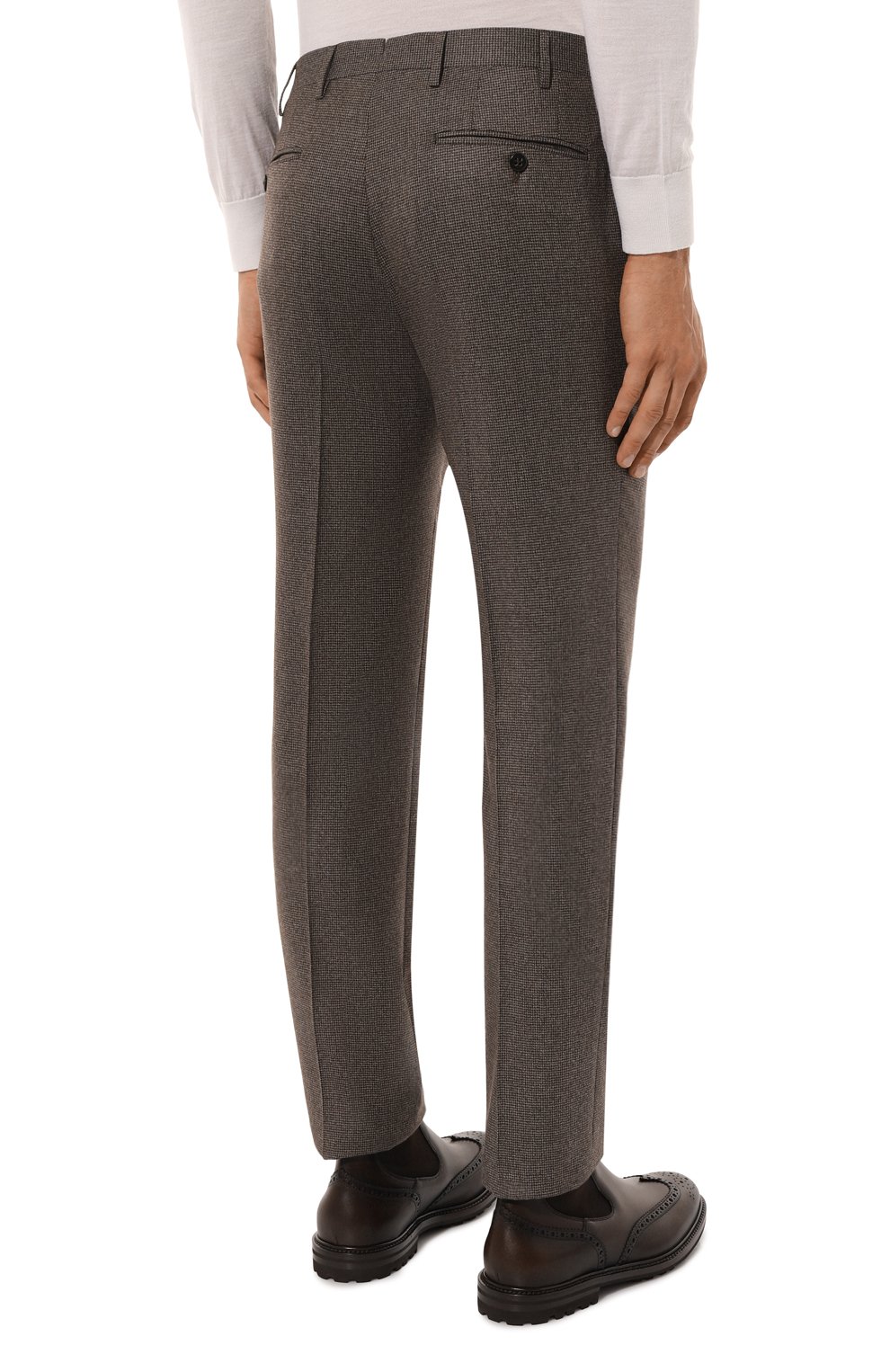 Шерстяные брюки CORNELIANI, арт. 945B01-9417226, фото 4
