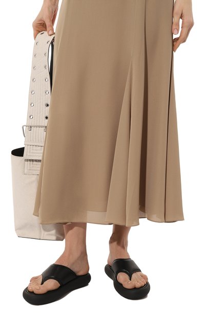 Кожаные шлепанцы VIC MATIE, арт. 1C6802D_C08BEZ0101, фото 3