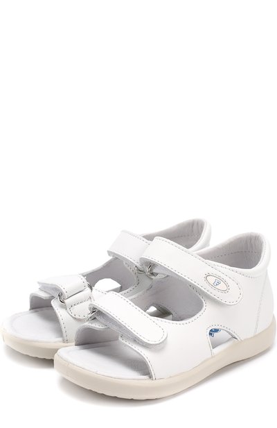 Кожаные сандалии с застежками велькро FALCOTTO,  арт. 0011500594/01, фото 1