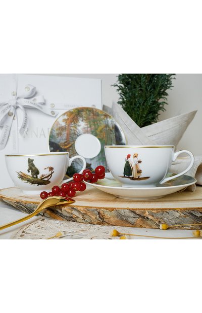 Набор из 2-х чашек с блюдцами наследие третьяковской галереи BERNARDAUD, арт. G901/22665, фото 3