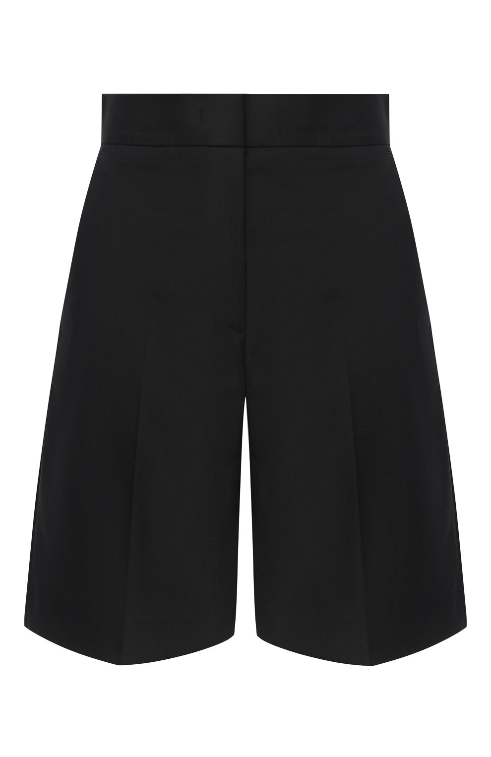 Шерстяные шорты MSGM черного цвета по цене 27900 руб., арт. 2943MDB05 207601, фото 1 Шерстяные шорты MSGM, арт. 2943MDB05 207601, фото 1