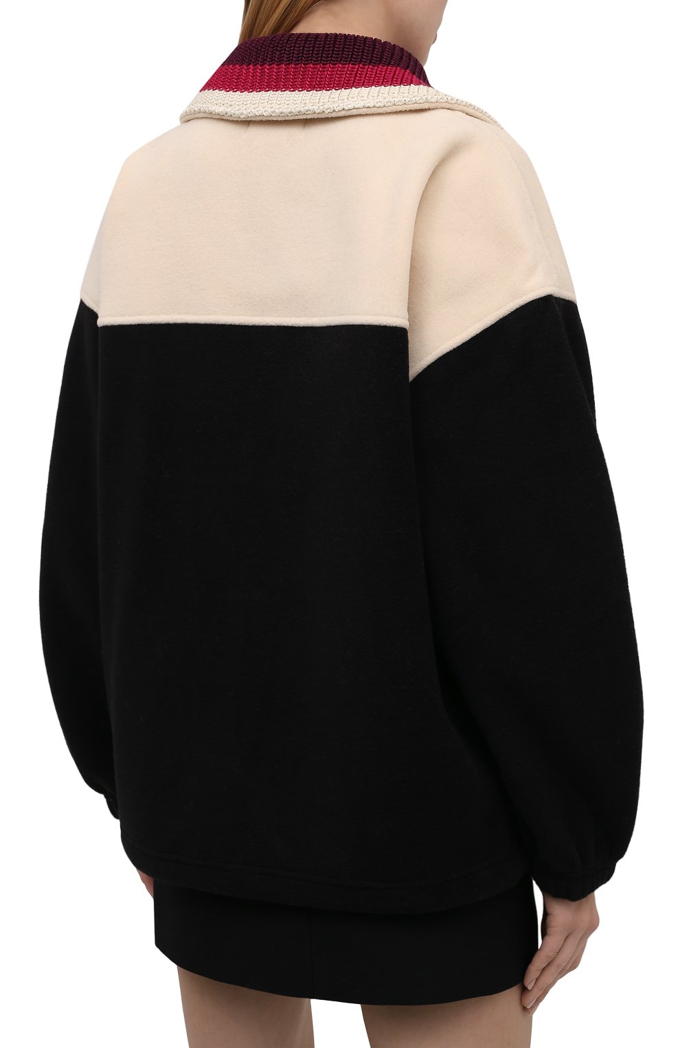 Кардиган ISABEL MARANT ETOILE черного цвета по цене 40900 руб., арт. MA1048-21A033E/MALTI, фото 4 Кардиган ISABEL MARANT ETOILE, арт. MA1048-21A033E/MALTI, фото 4