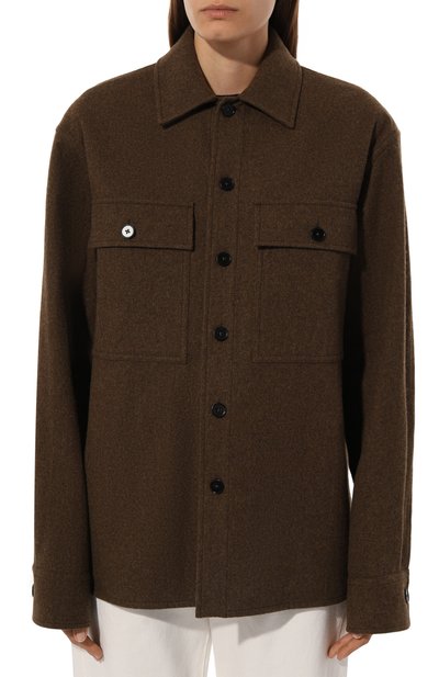 Шерстяная рубашка JIL SANDER, арт. J40DL0124-J40182, фото 3