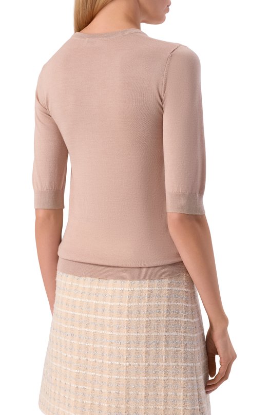 Пуловер из кашемира и шелка MVST M26.CSW.K413/JAIPUR Розовый  M26.CSW.K413/JAIPUR Фото 4