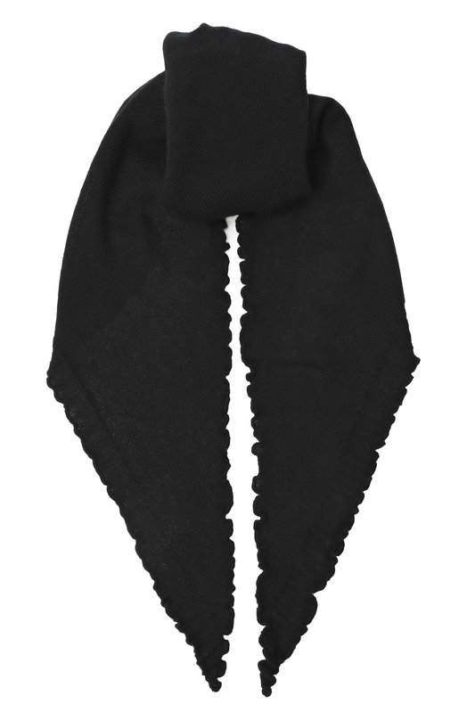 Кашемировый шарф Allude 255/11220 Чёрный 255/11220