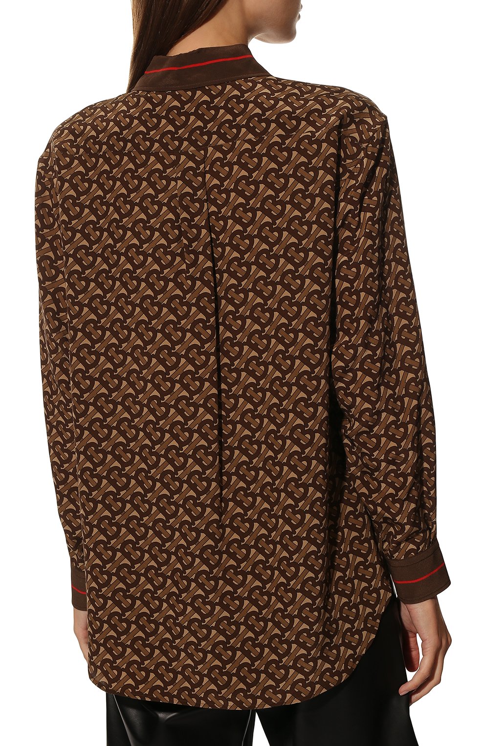 Шелковая рубашка BURBERRY, арт. 8018127, фото 4