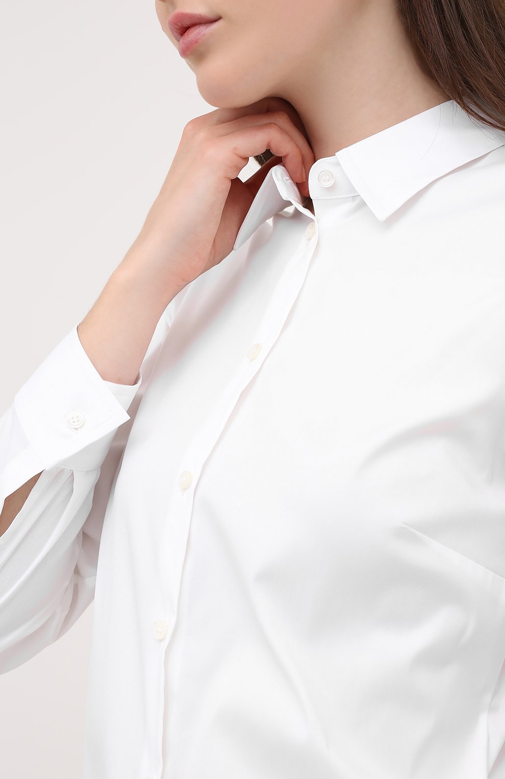 Хлопковая блузка REDVALENTINO, арт. UR3ABD90/0ES, фото 5