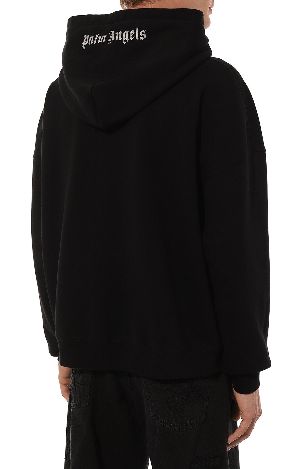 Хлопковое худи PALM ANGELS, арт. PMBB153C99FLE002, фото 4