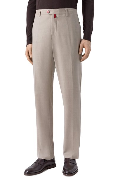 Шерстяные брюки KITON, арт. UFPPERK0127H06, фото 3