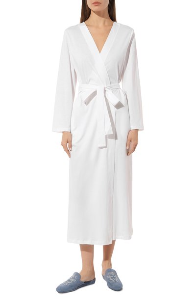 Хлопковый халат HANRO, арт. 076132., фото 3