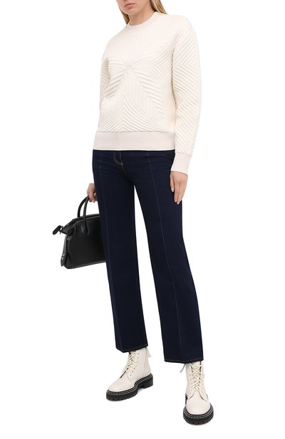 Свитшот из шерсти и вискозы ALEXANDER MCQUEEN, арт. 641894/Q1ARM, фото 3