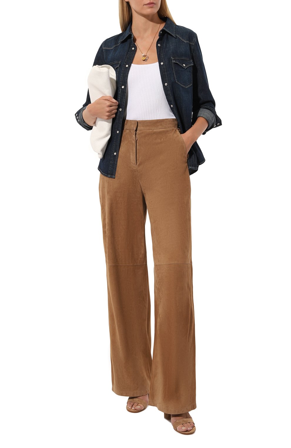 Кожаные брюки MVST, арт. ZBPAN-Y071-1, фото 2