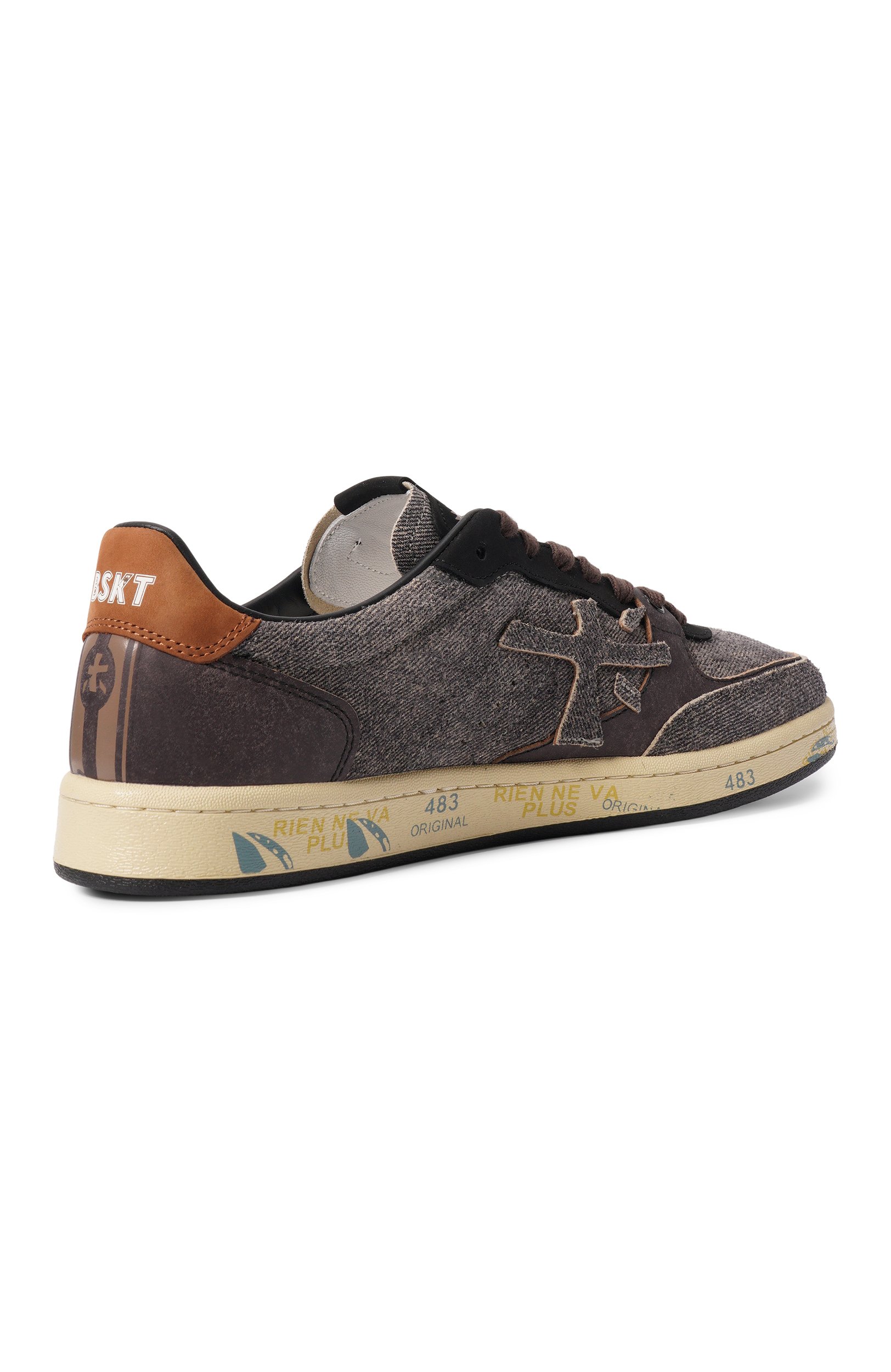 Замшевые кеды bskt clay PREMIATA, арт. BSKT CLAY/VAR 8440, фото 4