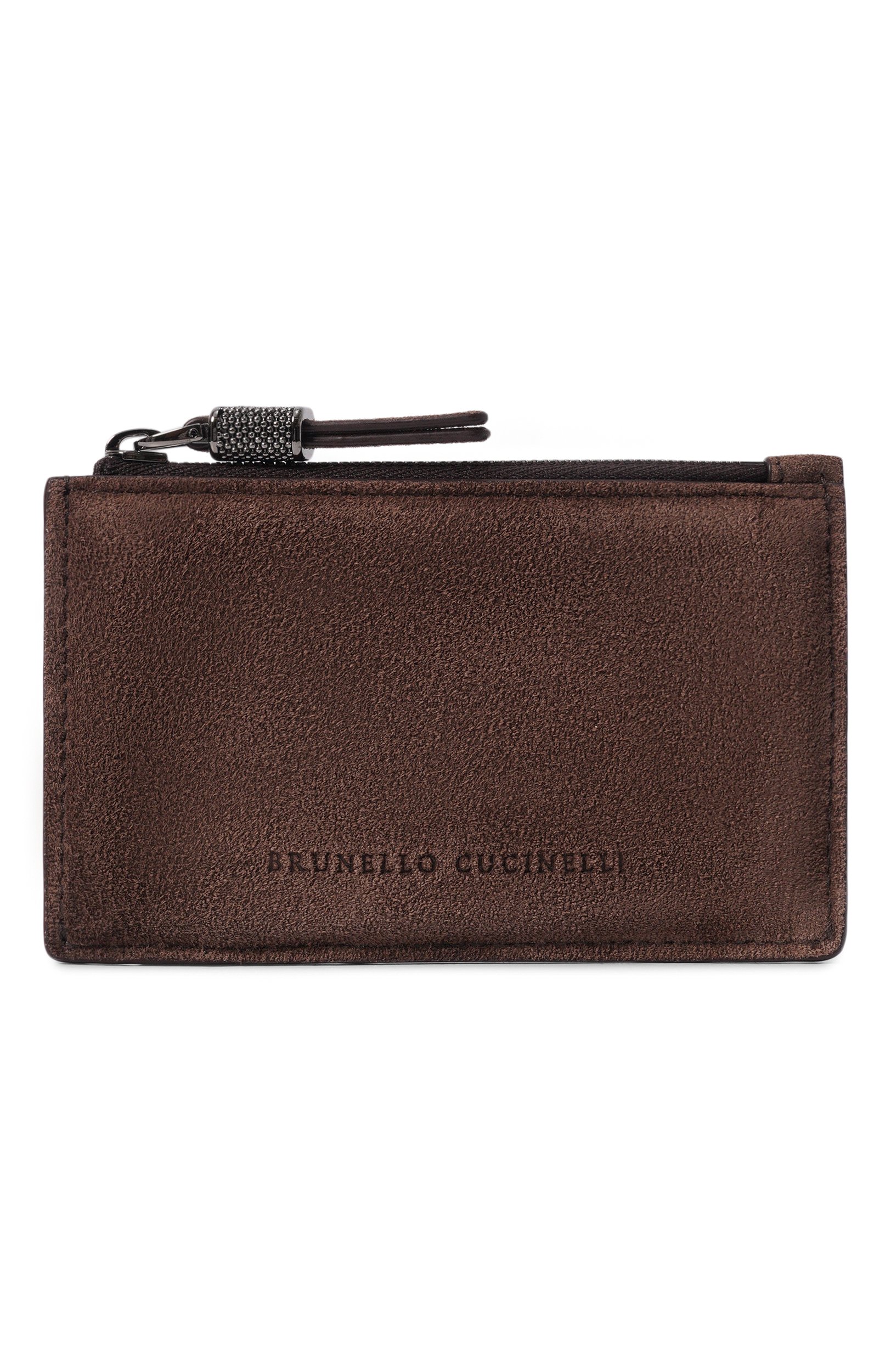 Замшевый футляр для кредитных карт BRUNELLO CUCINELLI, арт. MWDLM2714, фото 1