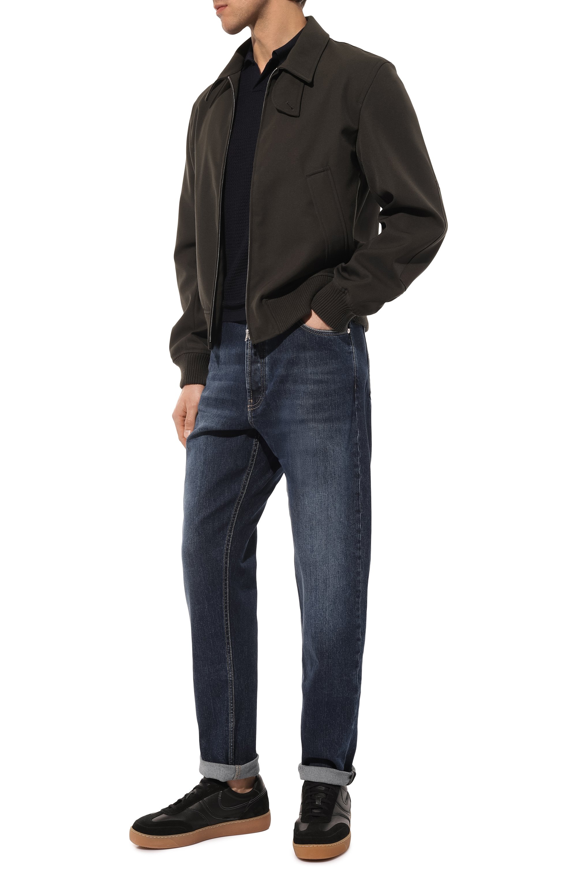 Джинсы iconic fit BRUNELLO CUCINELLI, арт. M283P01090, фото 2