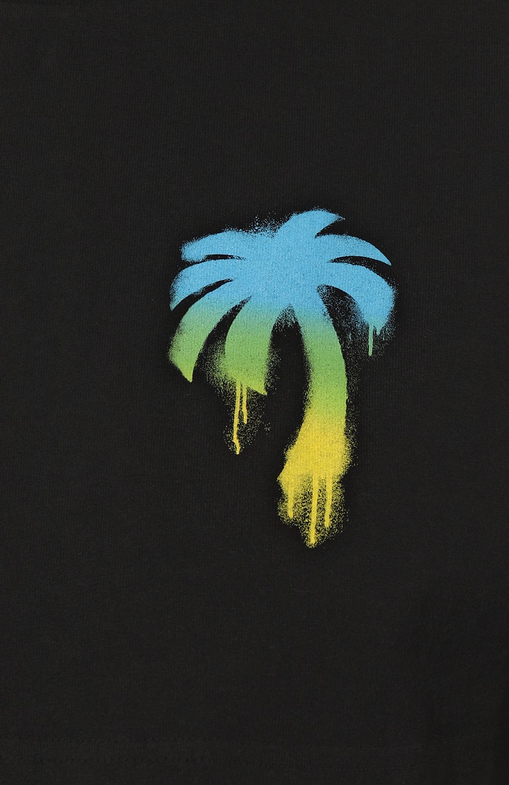 Хлопковая футболка PALM ANGELS, арт. PWAA054F22JER0021055, фото 5