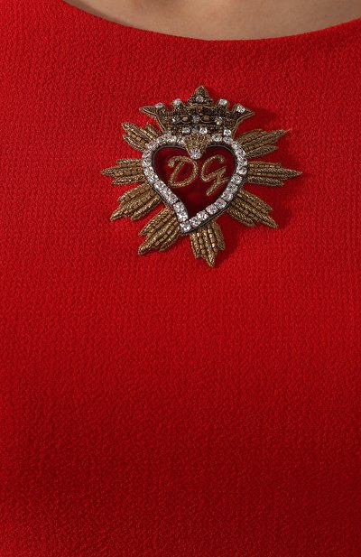 Шерстяное платье DOLCE & GABBANA, арт. F68A1Z/FU2TZ, фото 5
