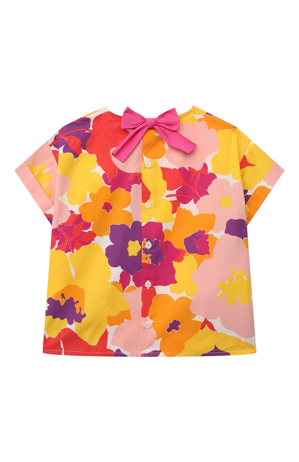 Хлопковый топ IL GUFO, арт. P21CC042C4072/5A-8A, фото 2