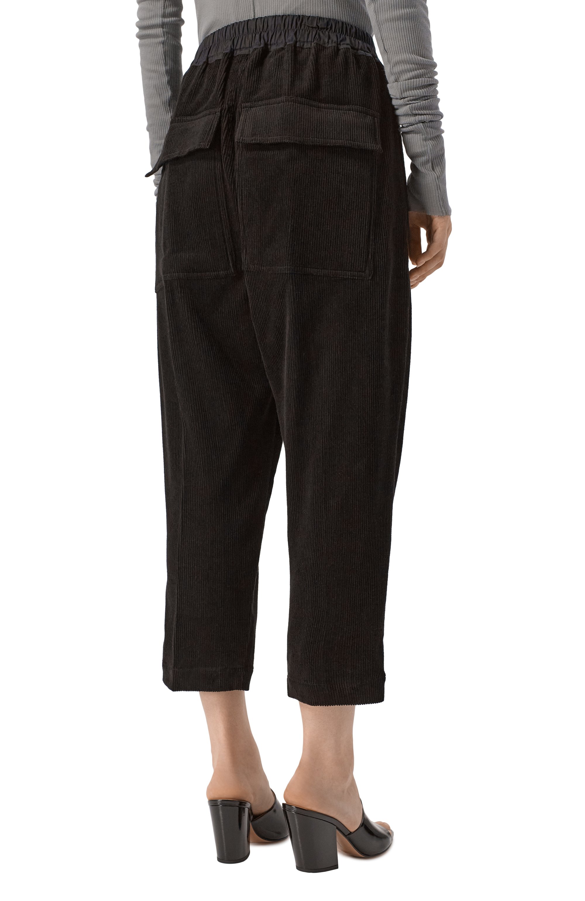 Вельветовые брюки RICK OWENS, арт. RP02E4303/MLC9, фото 4