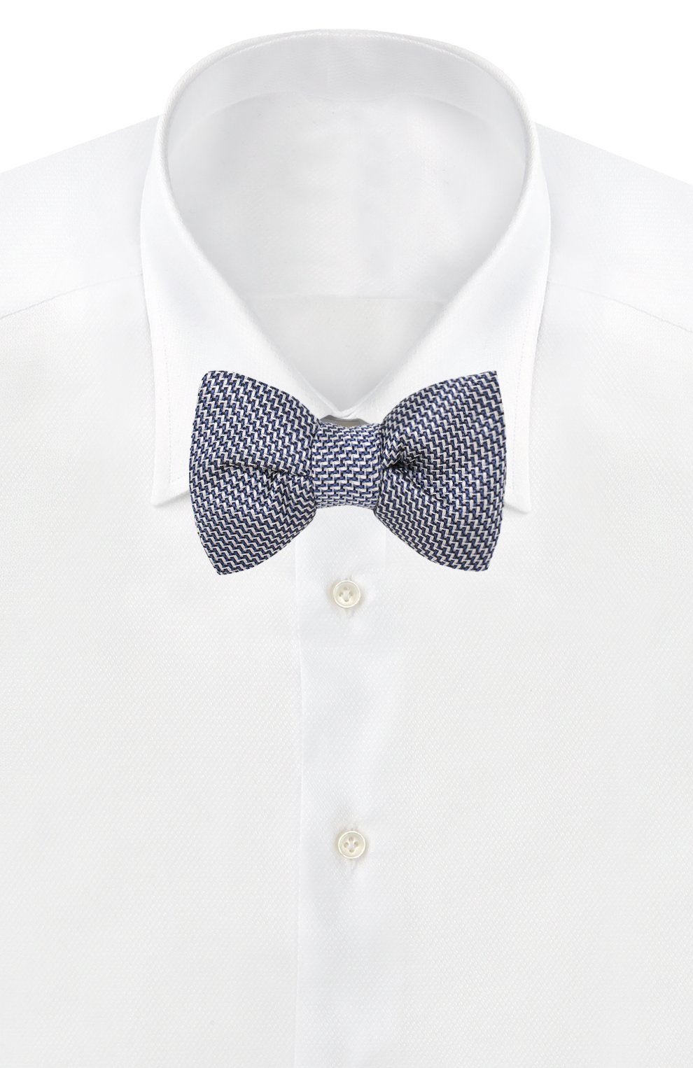 Шелковый галстук-бабочка TOM FORD голубого цвета по цене 22250 руб., арт. 3TF31/4CH, фото 2 Шелковый галстук-бабочка TOM FORD, арт. 3TF31/4CH, фото 2