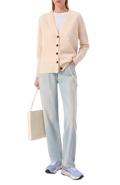 Комбинированные кроссовки lucy-d 0.2 PREMIATA голубого цвета по цене 32600 руб., арт. M0ERUND/VAR 8082, фото 3 Комбинированные кроссовки lucy-d 0.2 PREMIATA, арт. M0ERUND/VAR 8082, фото 3