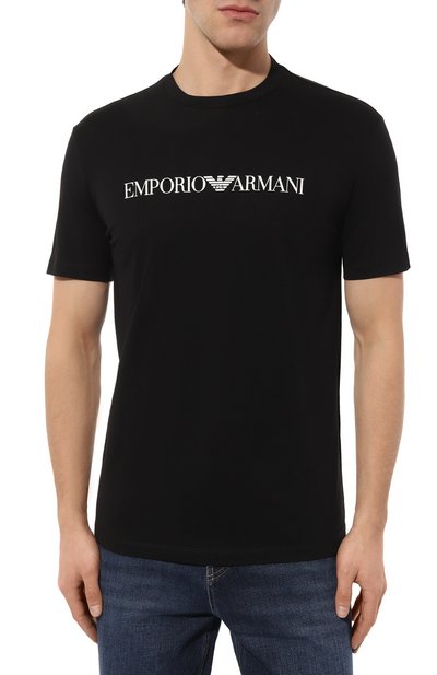Хлопковая футболка EMPORIO ARMANI, арт. 8N1TN5/1JPZZ, фото 3