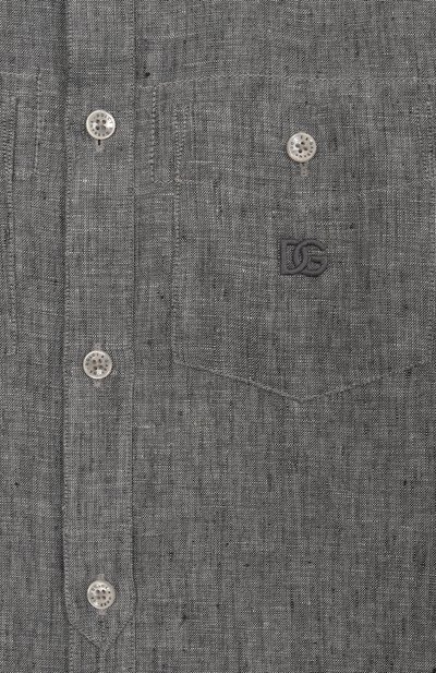 Льняная рубашка DOLCE & GABBANA, арт. L44S43/FU4MF/8-12+, фото 3