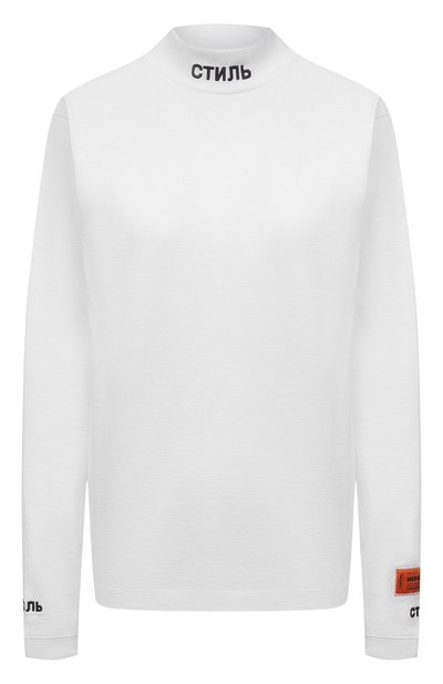 Женская хлопковый лонгслив HERON PRESTON, арт. HWAB015R21JER0010110
