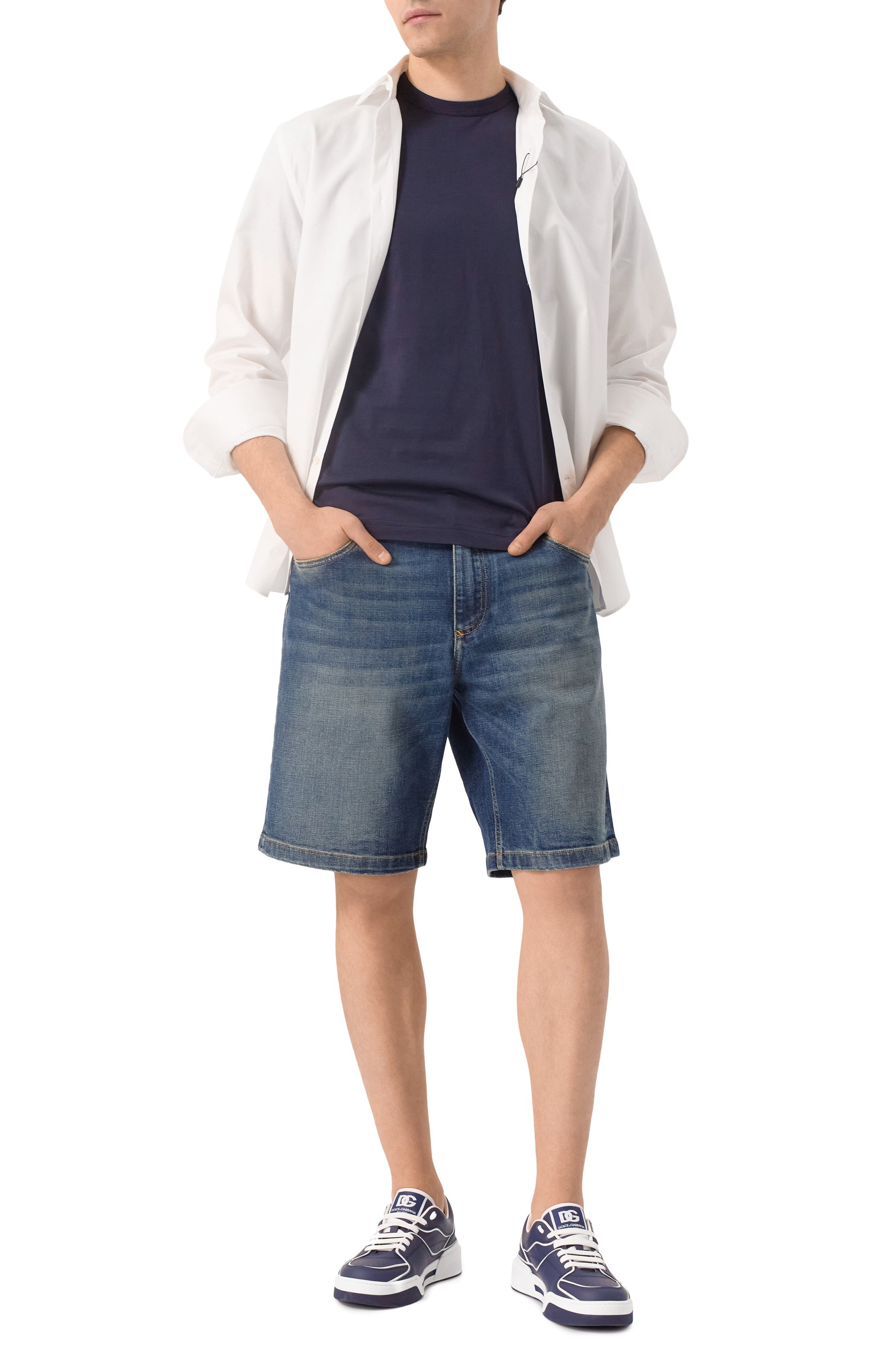 Хлопковая футболка DOLCE & GABBANA, арт. G8JX7T/FU7EQ, фото 2