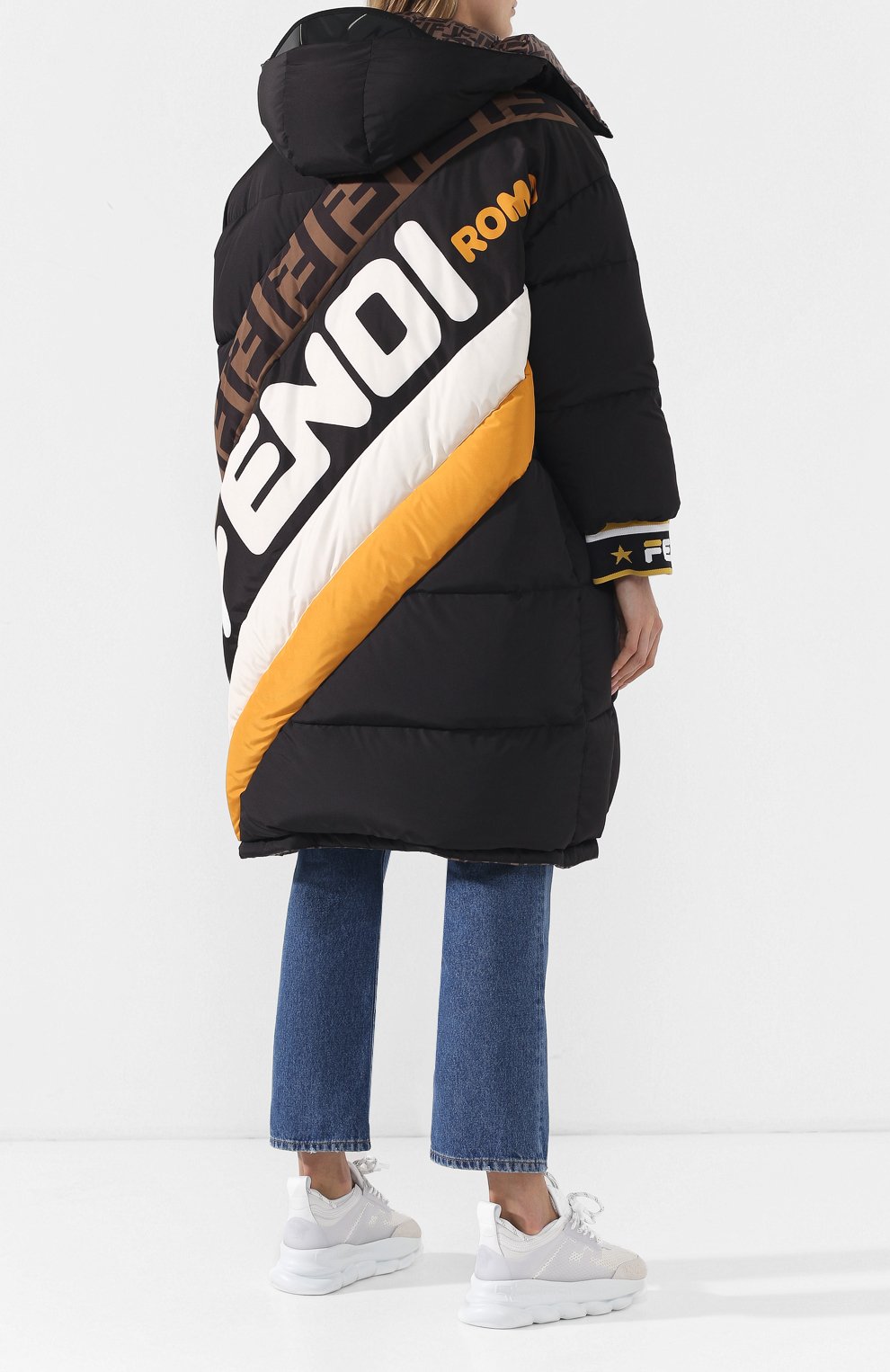 Двусторонний пуховик FENDI, арт. FAA423 A6JA, фото 4