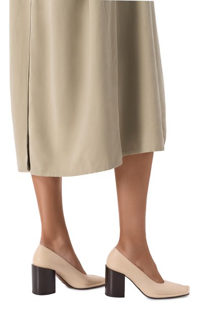 Кожаные туфли piped MAISON MARGIELA, арт. S58WL0322/P7684, фото 2