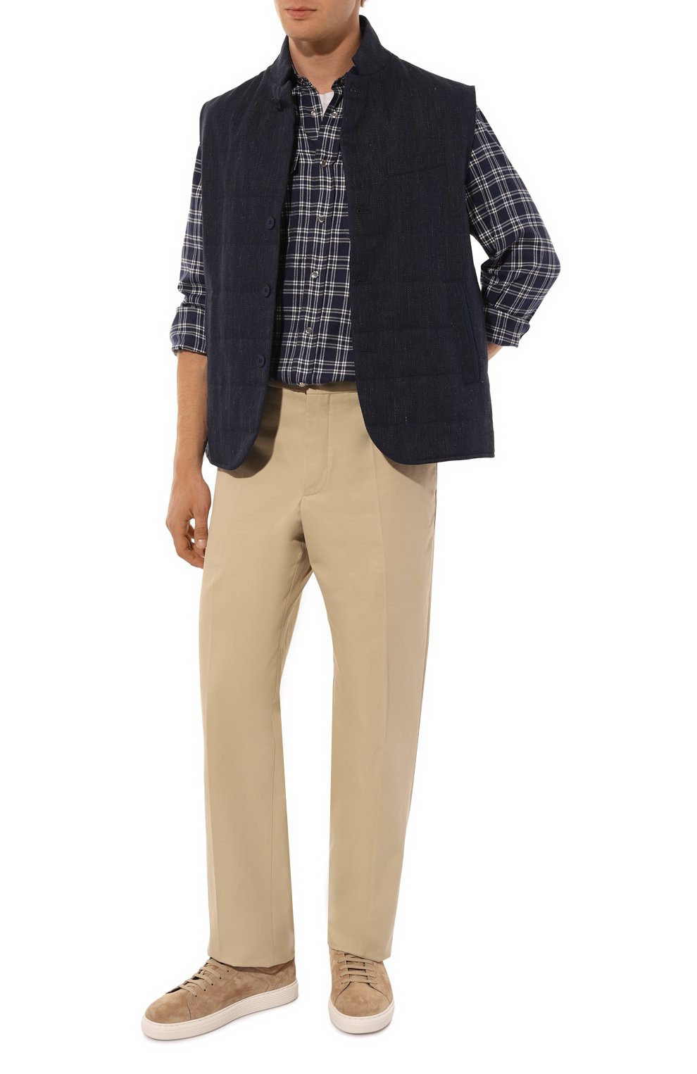 Рубашка из хлопка и лиоцелла STEFANO RICCI, арт. MC007067/BN2821, фото 2