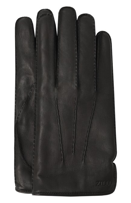 Мужские кожаные перчатки ZILLI, арт. GL007AM1980VZL000