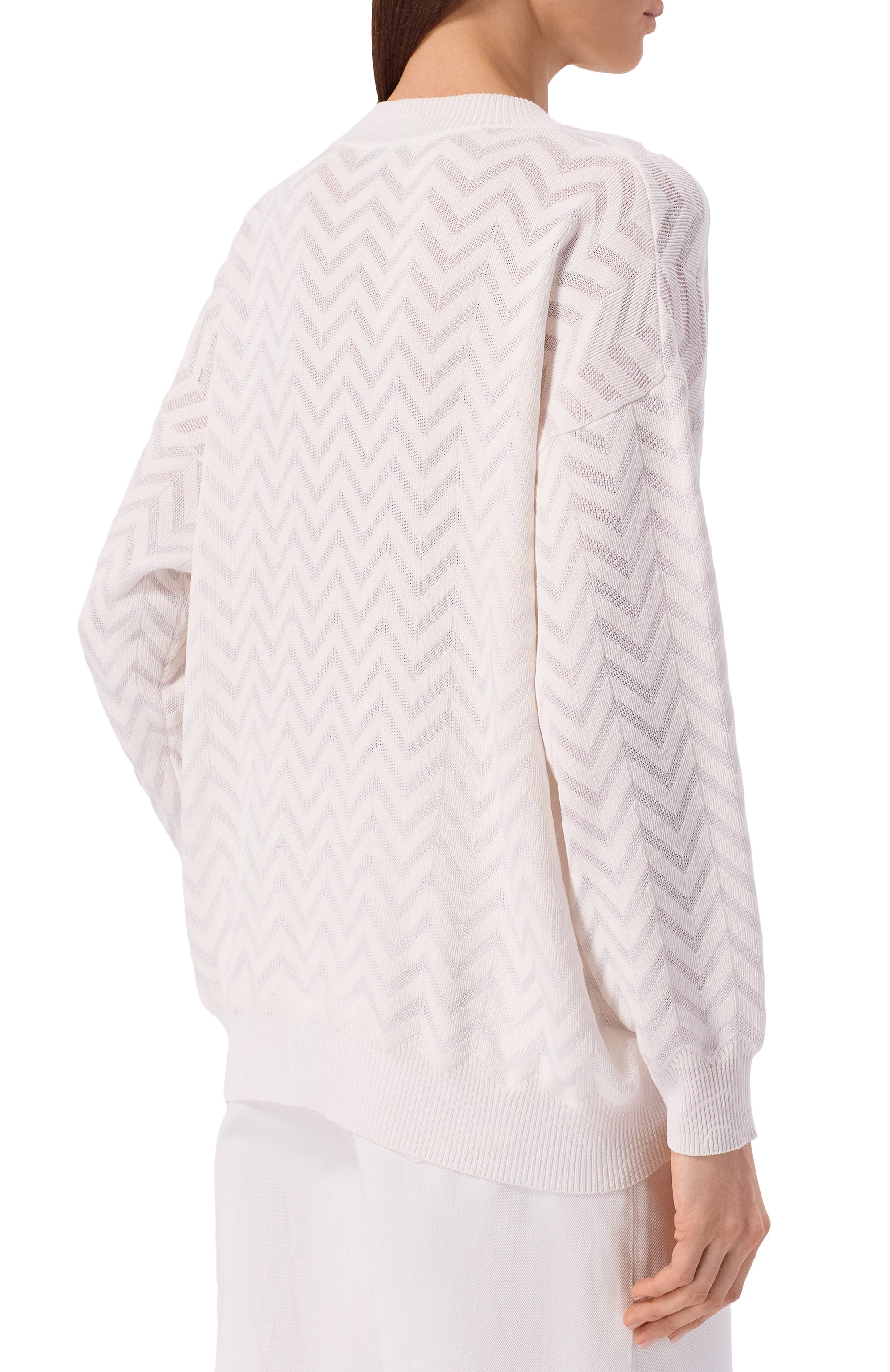 Пуловер из хлопка и вискозы MISSONI, арт. DC26SN01/BK01H2, фото 4