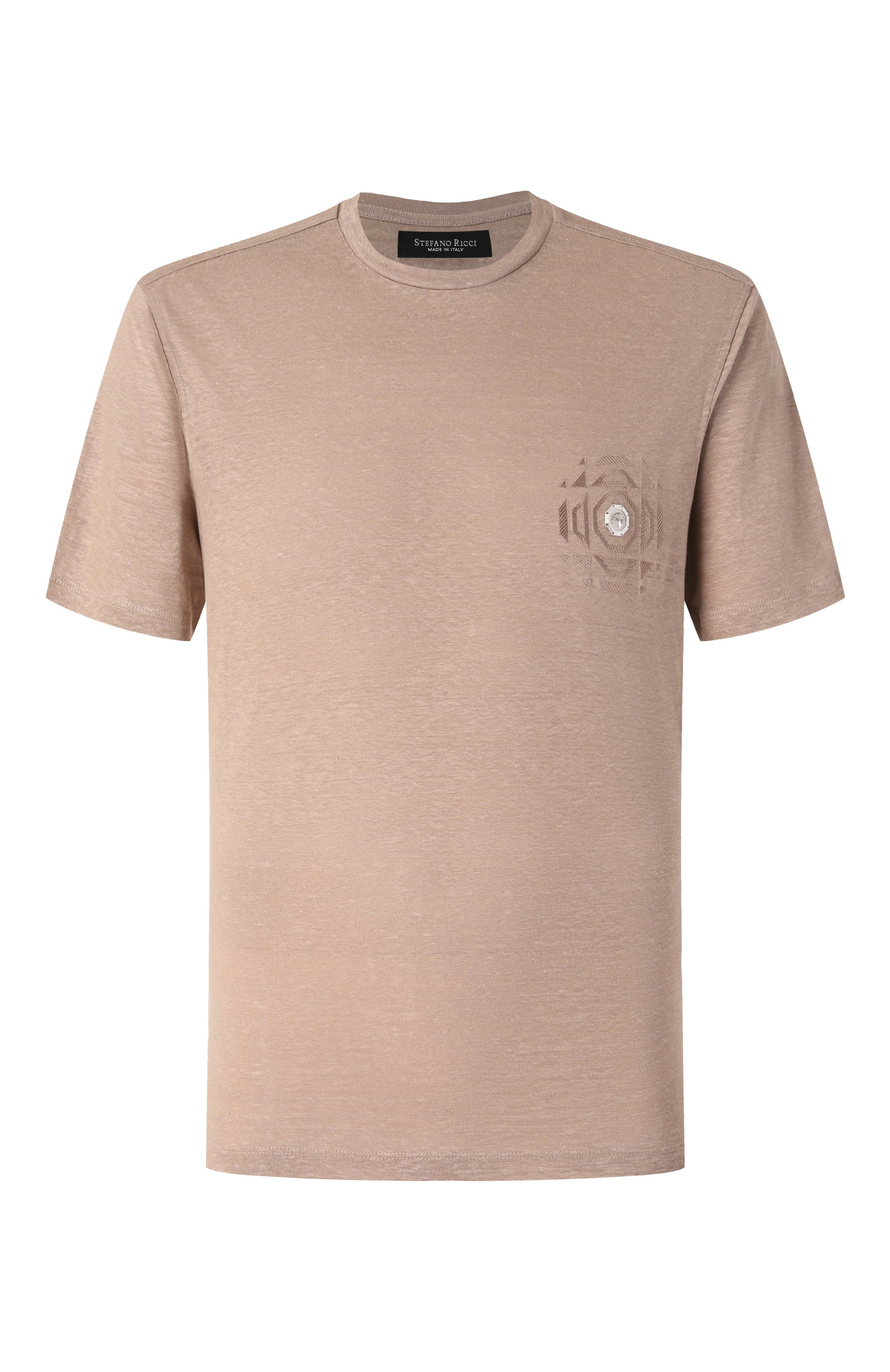 Льняная футболка STEFANO RICCI, арт. MNH5104070/LN, фото 1
