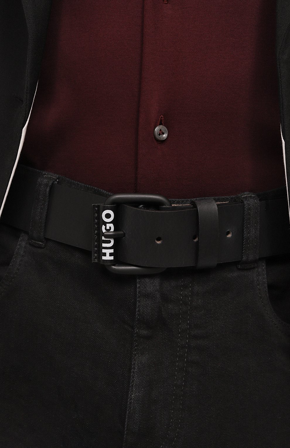 Кожаный ремень HUGO, арт. 50522583, фото 2