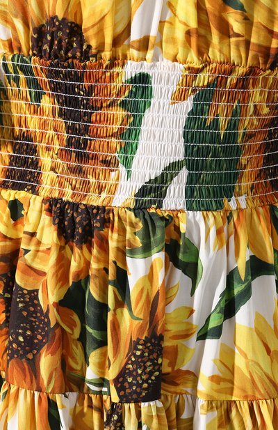 Хлопковое платье DOLCE & GABBANA, арт. F6F9CT/HS5EB, фото 5