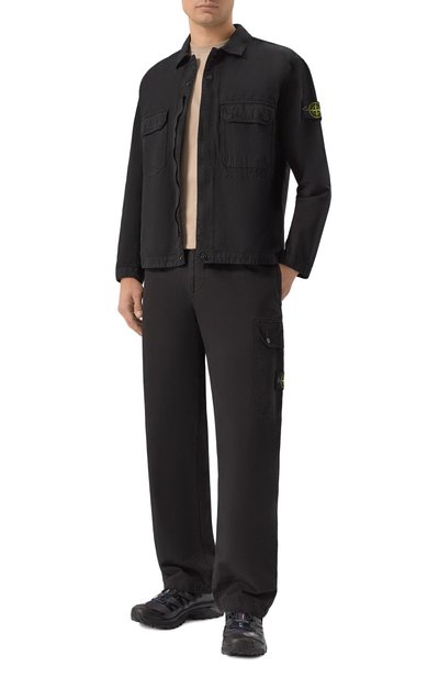 Хлопковые брюки-карго STONE ISLAND, арт. K2S153100011/S0211, фото 2